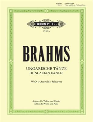 Johannes Brahms: Hungarian Dances WoO 1 Nos.1-12: Violine mit Begleitung
