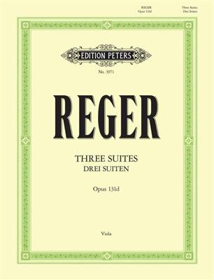 Max Reger: 3 Suites Op.131d: Viola Solo