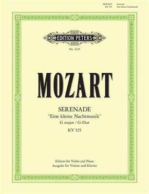 Wolfgang Amadeus Mozart: Serenade No.13 in G K.525 'Eine Klein Nachtmusik': Viola mit Begleitung