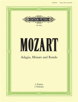Wolfgang Amadeus Mozart: Adagio, Minuet and Rondo K356: Streichtrio
