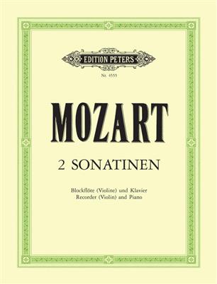 Wolfgang Amadeus Mozart: Wiener Sonatinen (2): Blockflöte
