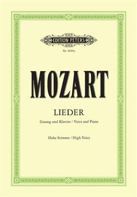Wolfgang Amadeus Mozart: Leider: Gesang mit Klavier