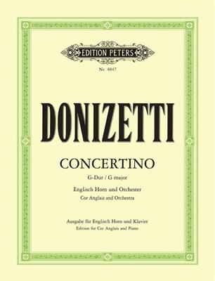 Gaetano Donizetti: English Horn Concertino in G: Englischhorn