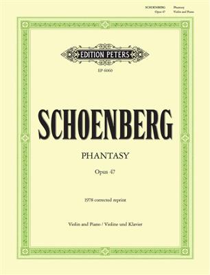 Arnold Schönberg: Phantasy Op. 47: Violine mit Begleitung