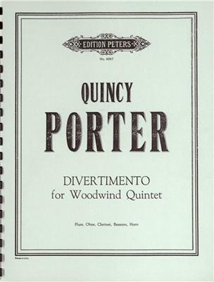 Quincy Porter: Divertimento: Bläserensemble