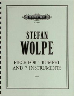 Stefan Wolpe: Piece for Trumpet and Seven Instruments: Orchester mit Solo