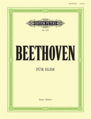 Ludwig van Beethoven: Für Elise: Klavier Solo
