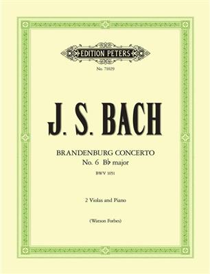 Johann Sebastian Bach: Brandenburg Concerto No.6 BWV 1051: Viola mit Begleitung