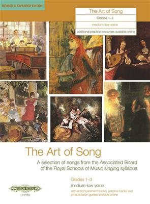 The Art of Song Grades 1-3, Medium-Low Voice: Gesang mit Klavier