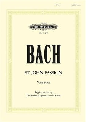 Johann Sebastian Bach: St. John Passion BWV 245 - English Vocal Score: Gemischter Chor mit Ensemble