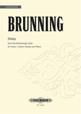 John Brunning: Sleep (From the Swansongs Cycle): Gemischter Chor mit Klavier/Orgel