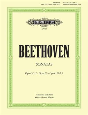 Ludwig van Beethoven: Cello Sonatas: Cello mit Begleitung