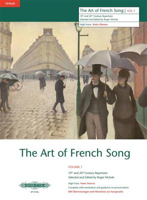 Art of French Song, Vol.1: Gesang mit Klavier
