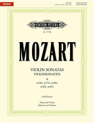 Wolfgang Amadeus Mozart: Violin Sonatas Volume 2: Violine mit Begleitung