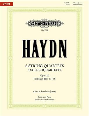 Franz Joseph Haydn: Six String Quartets Op.20 Hob.III: Streichquartett