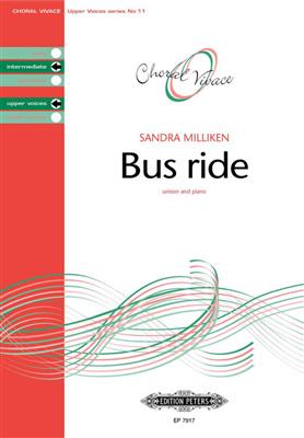 Sandra Milliken: Bus ride: Gemischter Chor mit Klavier/Orgel