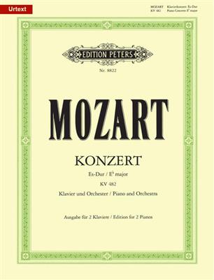 Wolfgang Amadeus Mozart: Concerto No.22 in E flat K482: Klavier Duett