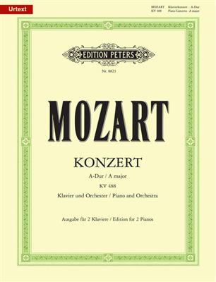 Wolfgang Amadeus Mozart: Concerto No.23 In A K488: Klavier Duett