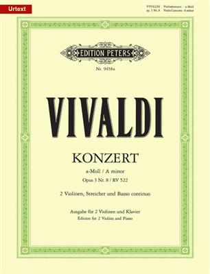 Antonio Vivaldi: Double Concerto Op.3/8: Violin Duett