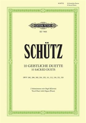 Heinrich Schütz: Geistliche Duette(10) 2: Gesang mit Klavier