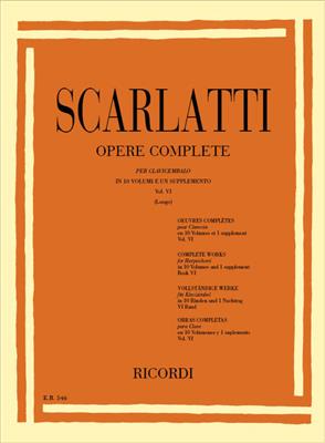 Domenico Scarlatti: Opere Complete Per Clavicembalo Vol. VI: Cembalo