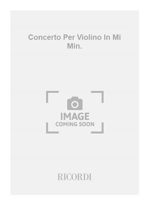 Pietro Nardini: Concerto Per Violino In Mi Min.: Violine mit Begleitung