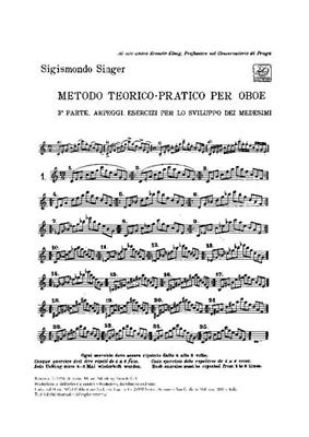 Metodo Teorico - Pratico Per Oboe