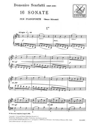 Domenico Scarlatti: 16 Sonate: Cembalo