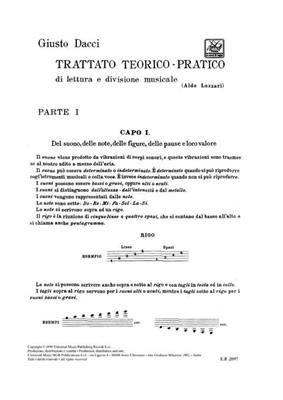 Trattato Teorico-Pratico Di Lettura E Divisione