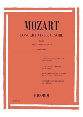 Wolfgang Amadeus Mozart: Concerto In Re Min. Kv 466: Klavier Duett