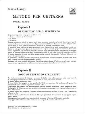 Metodo Per Chitarra Parte I