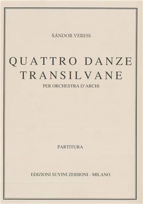 Sandor Veress: Quattro danze Transilvane: Streichorchester