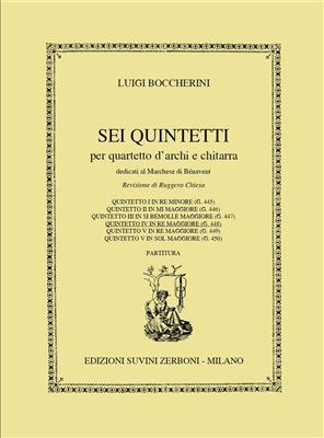 Luigi Boccherini: Quintetto N. 4 Partitura: Kammerensemble