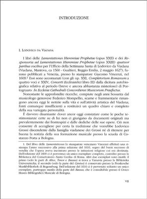 Ludovico Grossi: Lamentationes Et Responsoria: Gemischter Chor A cappella