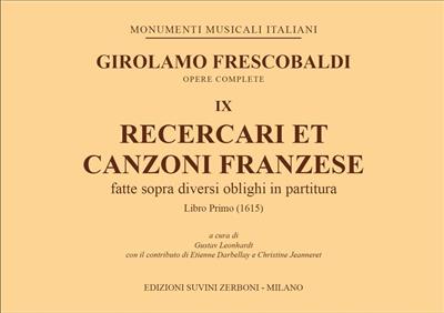 Girolamo Frescobaldi: Recercari et canzoni franzese: Orgel