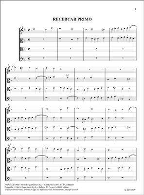 Girolamo Frescobaldi: Recercari et canzoni franzese: Orgel
