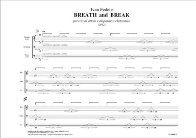 Ivan Fedele: Breath And Break: Blechbläser Ensemble
