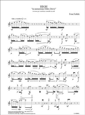 Ivan Fedele: High versione per sax: Altsaxophon