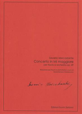 Saverio Mercadante: Concerto in Mi maggiore Op. 49: Flöte mit Begleitung