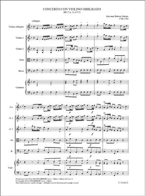 Giovanni Battista Martini: Concerto con violino obbligato (HH.27 n. 13): Streichensemble