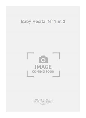Marc Vaubourgoin: Baby Recital N° 1 Et 2: Violine mit Begleitung