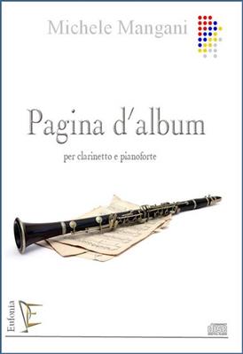 Michele Mangani: Pagina D'Album: Klarinette mit Begleitung