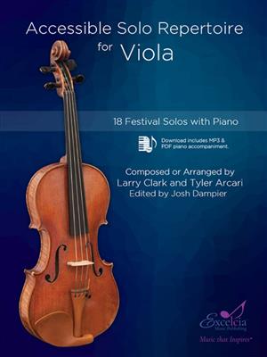 Larry Clark: Accessible Solo Repertoire for Viola: Viola mit Begleitung
