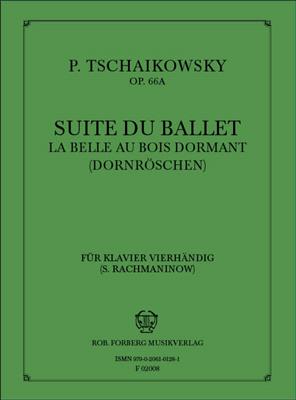 Pyotr Ilyich Tchaikovsky: Suite from the Sleeping Beauty Op.66A: (Arr. Serge Rachmaninoff): Klavier vierhändig