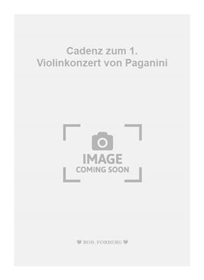 Emile Sauret: Cadenz zum 1. Violinkonzert von Paganini: Violine Solo