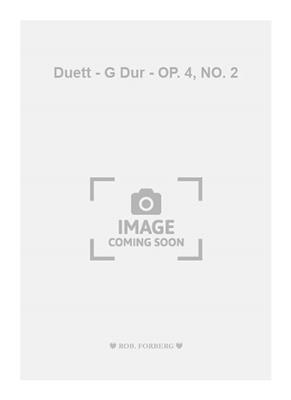 Friedrich Dotzauer: Duett - G Dur - OP. 4, NO. 2: Streicher Duett