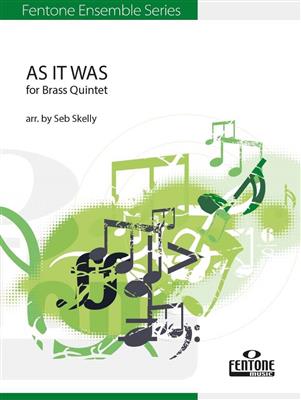 Harry Styles: As It Was: (Arr. Seb Skelly): Blechbläser Ensemble