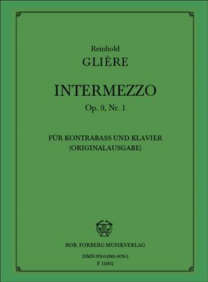 Reinhold Glière: Intermezzo, op. 9,1: Kontrabass mit Begleitung