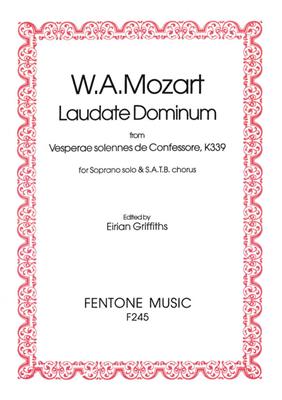 Wolfgang Amadeus Mozart: Laudate Dominum: Gemischter Chor mit Begleitung