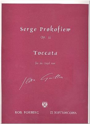 Sergei Prokofiev: Toccata, op.11: Orgel